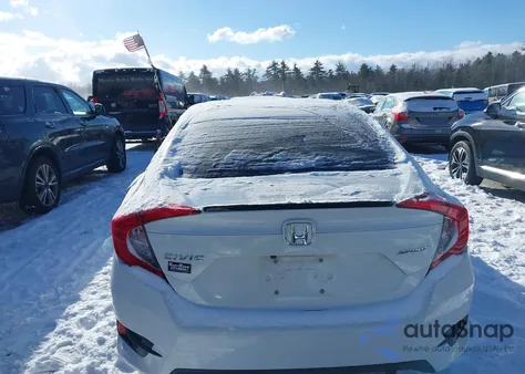 2020 Honda Civic Sport из США, поврежденный, VIN 2HGFC2F87LH517565